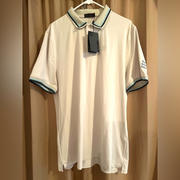 G/Fore Men’s Golf Polo Size XL New With Tags The Boca Raton